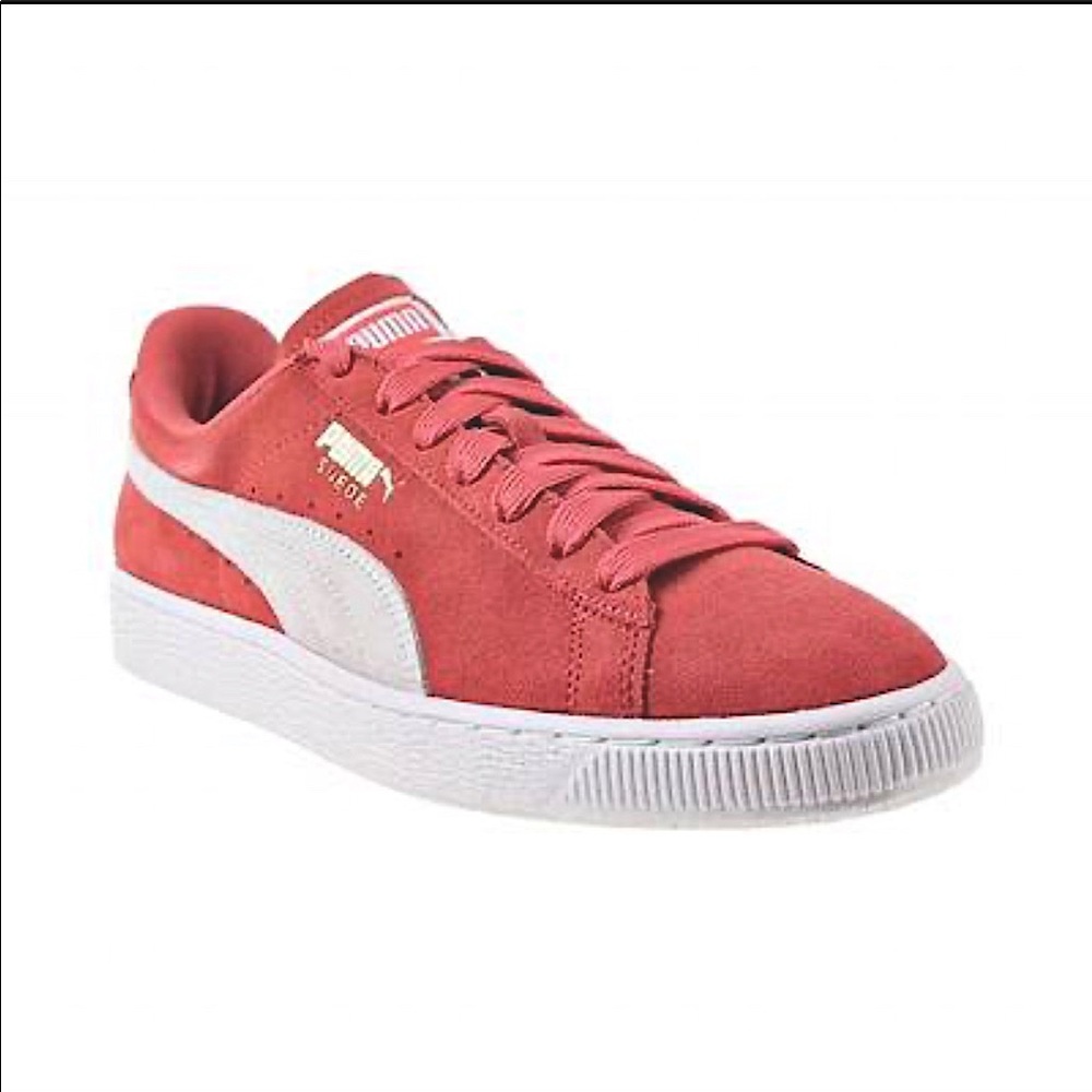 NEW Coral Suede Puma Sneakers